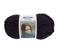 Patons Fab Big Super Chunky Knitting Wool/Crochet Yarn Wool 200g Balls and 100% Acrylic Machine Washable - 9 Colours in The Range - Colour 2352 - Plum - 1 x 200g Ball