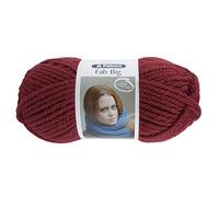 Patons Fab Big Super Chunky Knitting Wool/Crochet Yarn Wool 200g Balls and 100% Acrylic Machine Washable - 9 Colours in The Range - Colour 2313 - Wine - 3 x 200g Ball