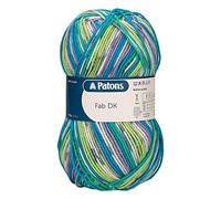 Patons Knitting Yarn, Acrylic, Aqua Color, One Size