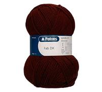Patons Knitting Yarn, Acrylic, Chocolate, One Size