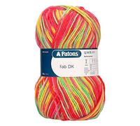 Patons Knitting Yarn, Acrylic, Clown, One Size