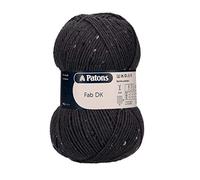 Patons Knitting Yarn, Acrylic, Grey Blue Tweed, One Size