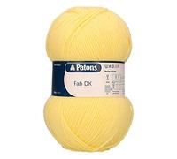 Patons Knitting Yarn, Acrylic, Lemon, One Size