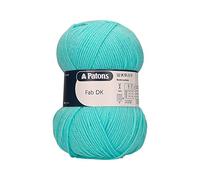 Patons Knitting Yarn, Acrylic, Mint, One Size