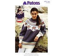 Patons Knitting Pattern 4803, DK, Lady's Sweater, Sizes 81-107cms, 32-42"