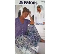 Patons Knitting Pattern 5131 : Lady's DK and 4ply Lacy Cardigans (32-42in)