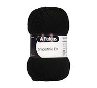 Patons Knitting Yarn, Acrylic, Black, One Size