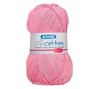 Patons Knitting Yarn, Cotton, Candy, One Size (Packaging may vary)