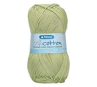 Patons Knitting Yarn, Cotton, Kiwi, One Size