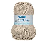 Patons Knitting Yarn, Cotton, Limestone, One Size