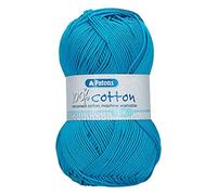 Patons Knitting Yarn, Cotton, Peacock, One Size