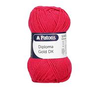 Patons Knitting Yarn, Wool Acrylic Nylon, Cyclamen, One Size