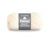 Patons Kroy Socks Yarn - (1) Gauge - 1.75 oz - Muslin - For Crochet, Knitting & Crafting