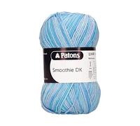 Patons Knitting Yarn, Acrylic, Blue Mix, One Size
