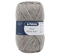 Patons Yarn - Wool Blend Aran 100g Ball - Beige