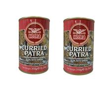 Patra Tins 350g - Versatile Culinary Herb, Ideal for Indian Cuisine and Seasoning - Ready Meals (Pack of 2)