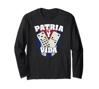 Patria Y Vida Cuba Cuban Flag Freedom Movement Se Acabo Long Sleeve T-Shirt