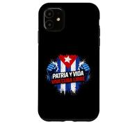 Patria Y Vida Cuba Libre Flag Case for iPhone 11