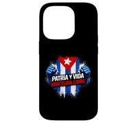 Patria Y Vida Cuba Libre Flag Case for iPhone 14 Pro