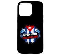 Patria Y Vida Cuba Libre Flag Case for iPhone 15 Pro Max