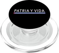 Patria Y Vida Viva Cuba Cuban Flag Freedom Himno Cubano PopSockets PopGrip for MagSafe