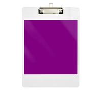 Patriarch Clipboards Cute Clip Boards A4 Standard Size Clip Board with Low Profile Metal Clip for Nurses Teachers Coaches, Silver Clip 12.5 x 9 Inches