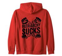 Patriarchy sucks, feminism, feminists, women's day, equality Zip Hoodie
