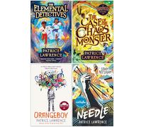 Patrice Lawrence Collection 4 Books Set (The Elemental Detectives, The Case of the Chaos Monster, Orangeboy & Needle)