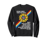 Patrice Lumumba Congo Dignity Liberty Justice Freedom Quote Sweatshirt