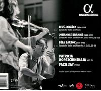 PATRICIA KOPATCHINSKAJA & FAZIL SAY - VIOLIN SONATAS NEW CD