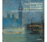 Patricia McCarty - Harrison, Bliss, Benjamin Sonatas for Viola & Piano