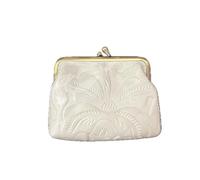 Patricia Nash Borse Coin Purse for Women - Make a Statement with this Florence Coin Pouch for Women, 100% Leather Coin Purse, Large and Spacious Cute Coin Purse, Latte Tooled, Borse