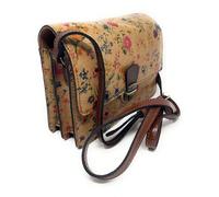 Patricia Nash Lanza Leather Crossbody Organizer, Prairie Rose