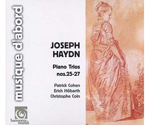 Patrick Cohen (fortepiano) Erich Hobarth (violin) Christophe Coin (cello) - Klaviertrios 25-27