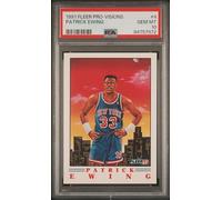 Patrick Ewing 1991 Fleer Pro Visions Basketball Card #4 Graded PSA 10