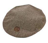 Patrick Francis Ireland Brown Tweed Flat Cap (M & L) (Large)