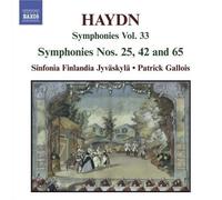 Patrick Gallois - Symphonies Nos. 25 42 & 65 / Symphonies 33 [New CD]