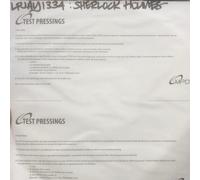 Patrick Gowers Sherlock Holmes 40th Anniversary 12" Album RARE TEST PRESSING