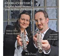 Patrick Healey - Georges Delerue: Les plus beaux thèmes pour la flute et le hautbois (Most beautiful themes for flute and oboe)