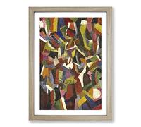 Patrick Henry Bruce Composition IV Framed Print | A2 Oak Framed Wall Art | Ready to Hang | Modern Nature Picture | Living Room Bedroom Lounge Office