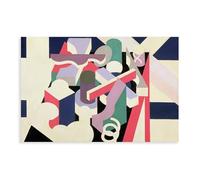 Patrick Henry Bruce,Still Life, 1923 To 1924 By Patrick Henry Bruce,Wall Art Abstract,art Prints,Vintage Art,canvas Wall Art Canvas Poster Bedroom Sports Landscape Office Room Decor Gift 12"L X 18"W
