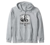 Patrick Henry Orator of Liberty Colonial Portrait History Zip Hoodie