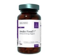 Patrick HOLFORD Awake Food Nutrient Supplement, 60 Vegan Capsules | 10 Nutrients with B Vitamins, Tyrosine & Ginseng, Naturally Sourced Vegan Formula