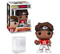 Visit the Funko Store Patrick Mahomes Vinyl Figure #119 (Bundled with Compatible Ecotek Pop Box Protector)