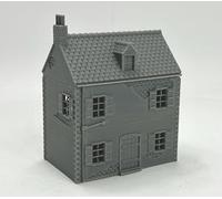 Patrick Miniatures Normandy Village House DS-T1, 3D Printed Tabletop Terrain, Modular Design, PLA Material, 28 mm Scale, for Historical War Games and Dioramas (28 mm)