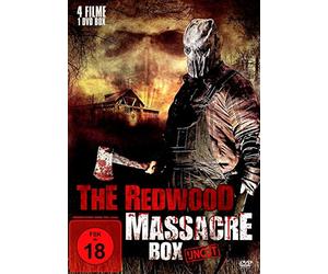 PATRICK,ROBERT/HARRIS,DANIELLE/BRIDGERS, - THE REDWOOD MASSACRE BOX (4 FILME-UNCUT-EDITION) (1 DVD)