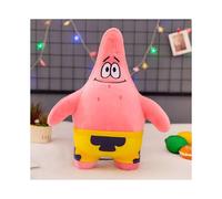 (Patrick Star, 35cm/13.8inch) SpongeBob Patrick Star Plush Toy Soft Stuffed Doll Cute Cushion Kids Girls Gift