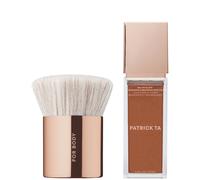 PATRICK TA Body Brush and Bronzing Body Oil Bundle