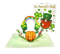 Patricks Day Card Gnomes Greeting Card For Patricks Day Celebration Holiday Birthday Postcards Collection Greeting Cards