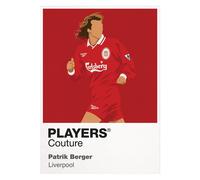 Patrik Berger Liverpool Icon Frame Men's T-Shirt - Red / 2XL